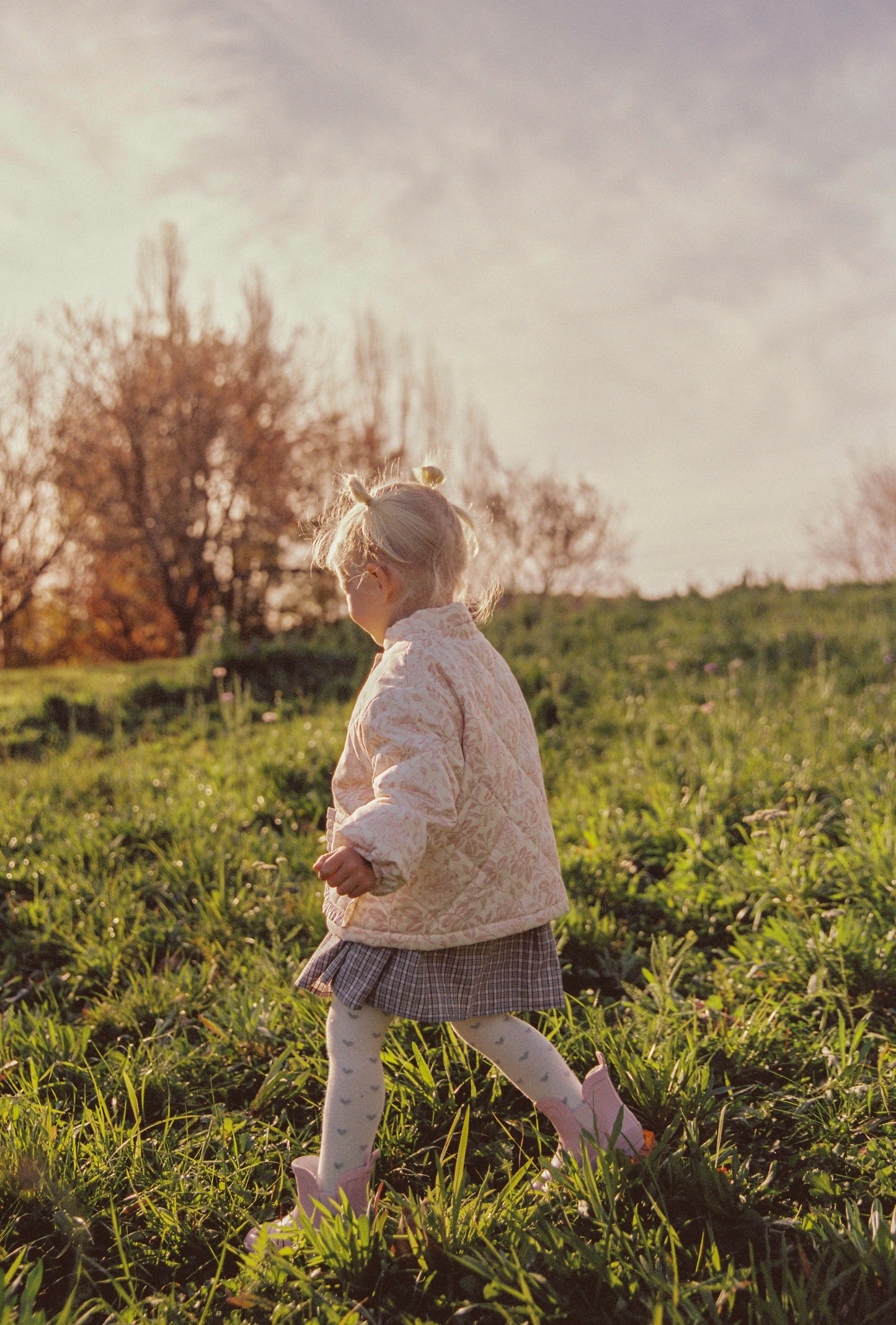 Sadie Quilted Jacket - Rosebud