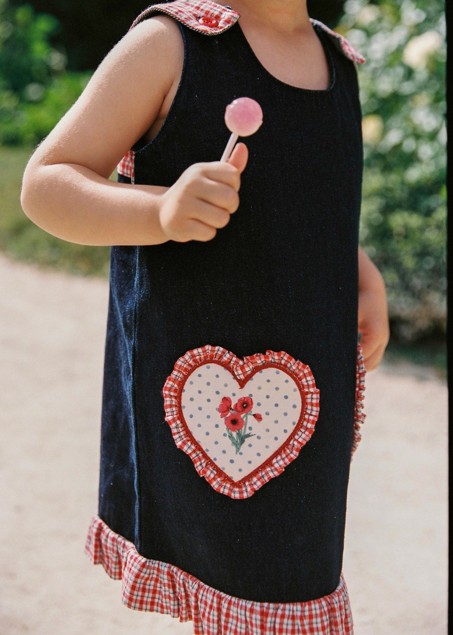 Polly Dress - Indigo