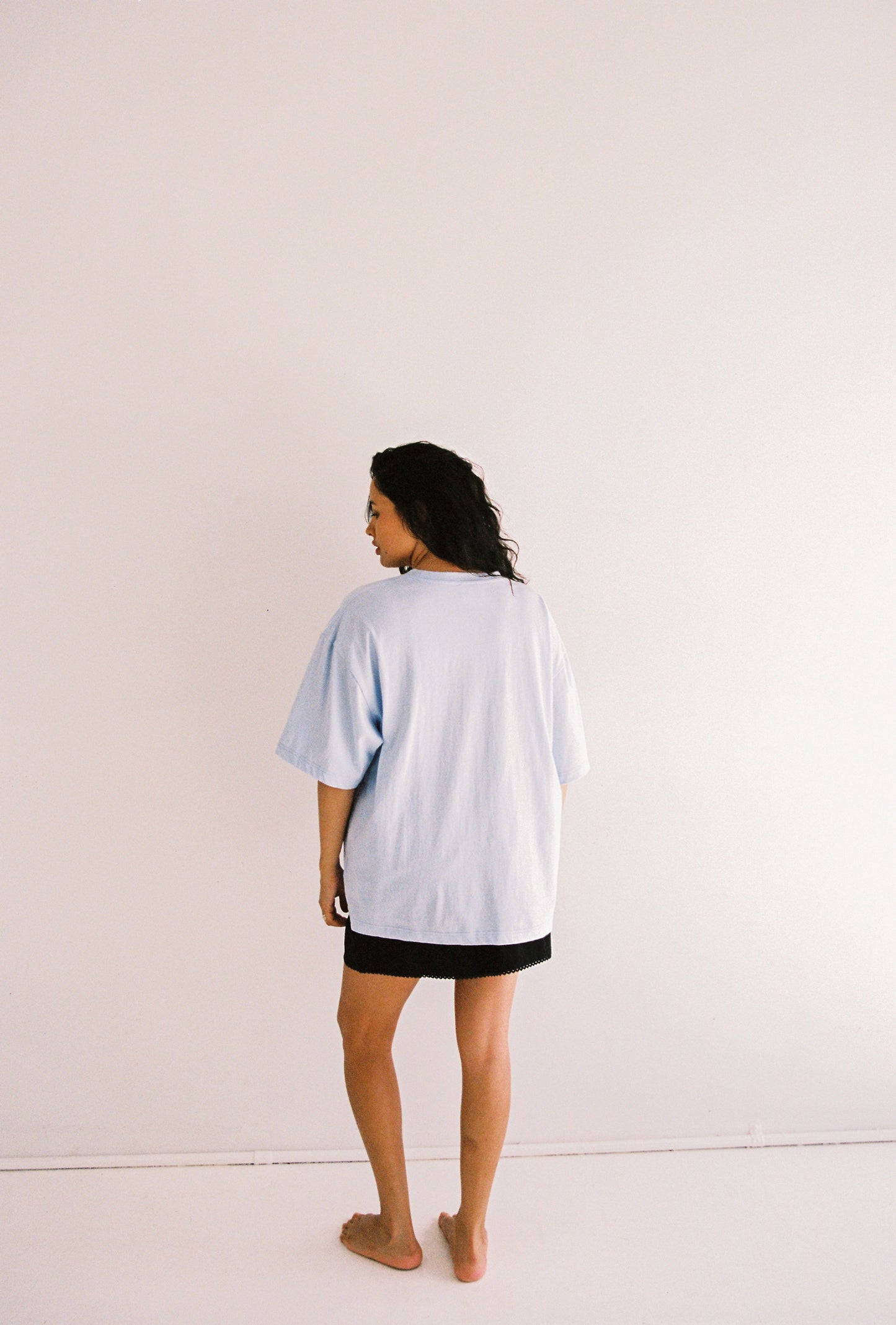 Blossom Tee - Light Blue