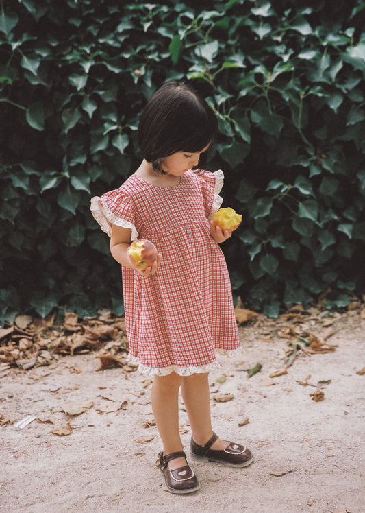 Daisy Dress - Red Check