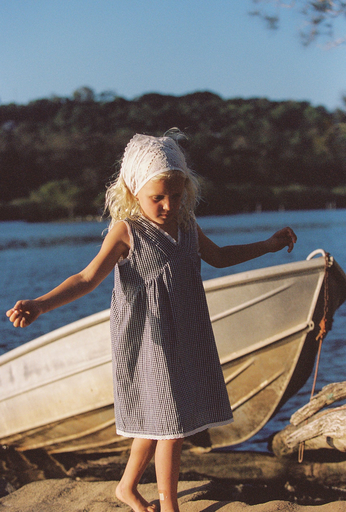 JNR Hunter Dress - Midnight Check