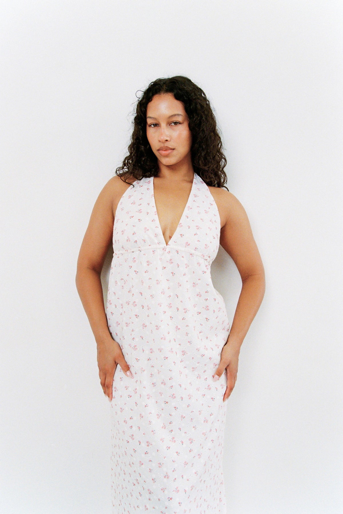 Fleur Halter Dress - Blossom