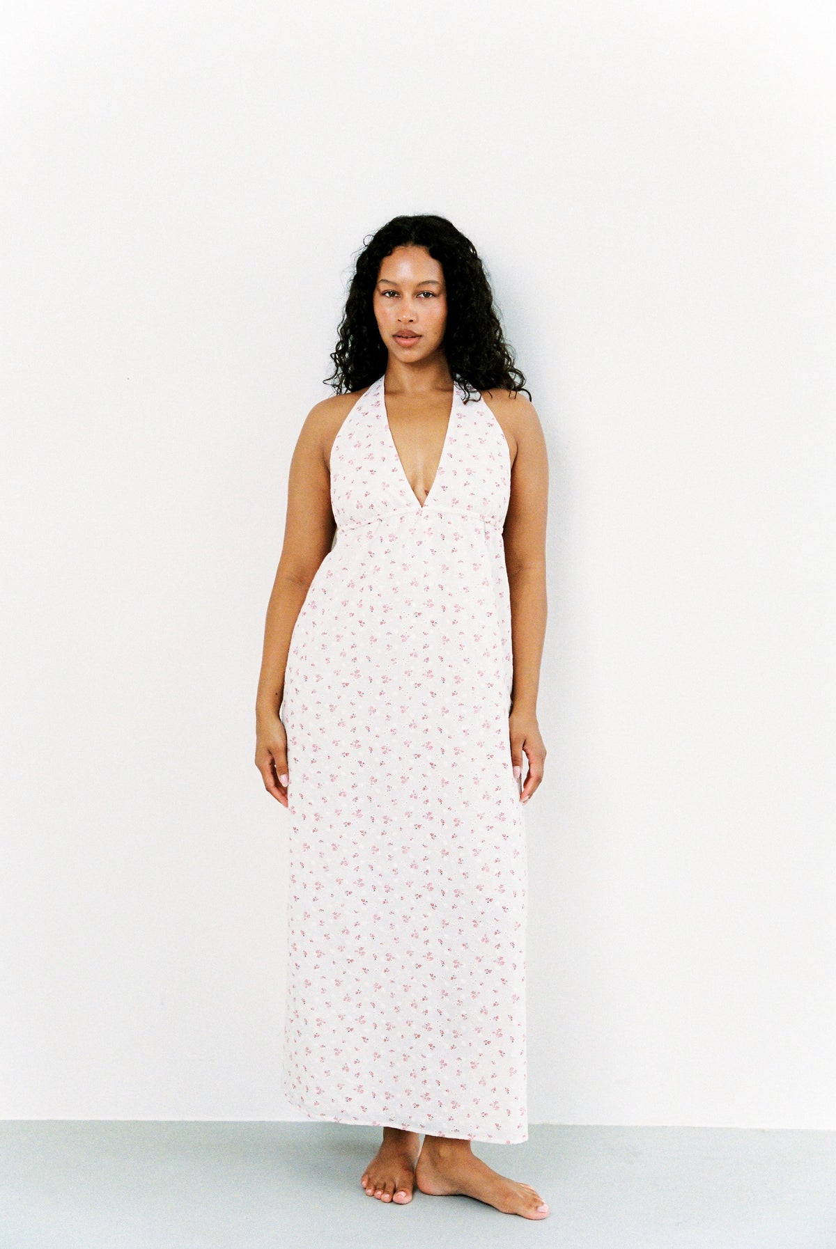 Fleur Halter Dress - Blossom