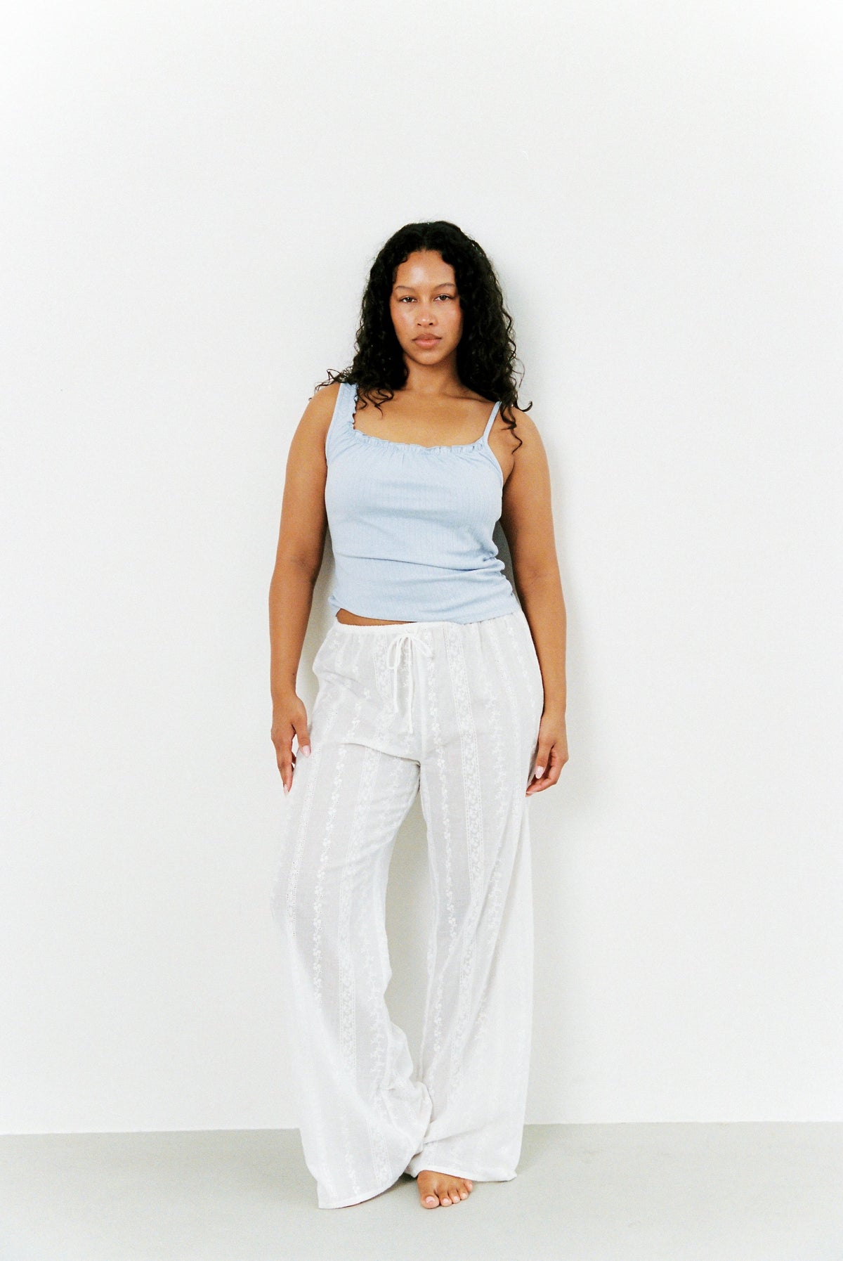 Giselle Pant - Blanc