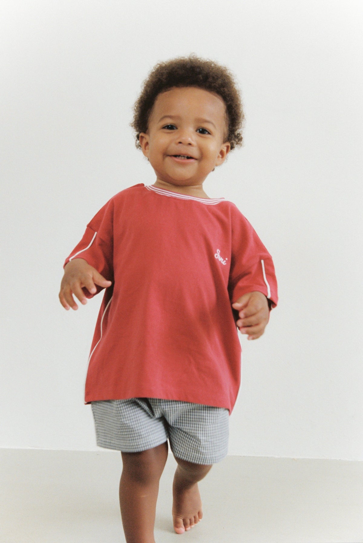 Banjo Short - Grey Check