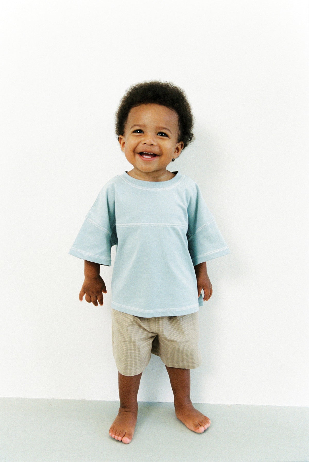 Theo Tee - Stone Blue