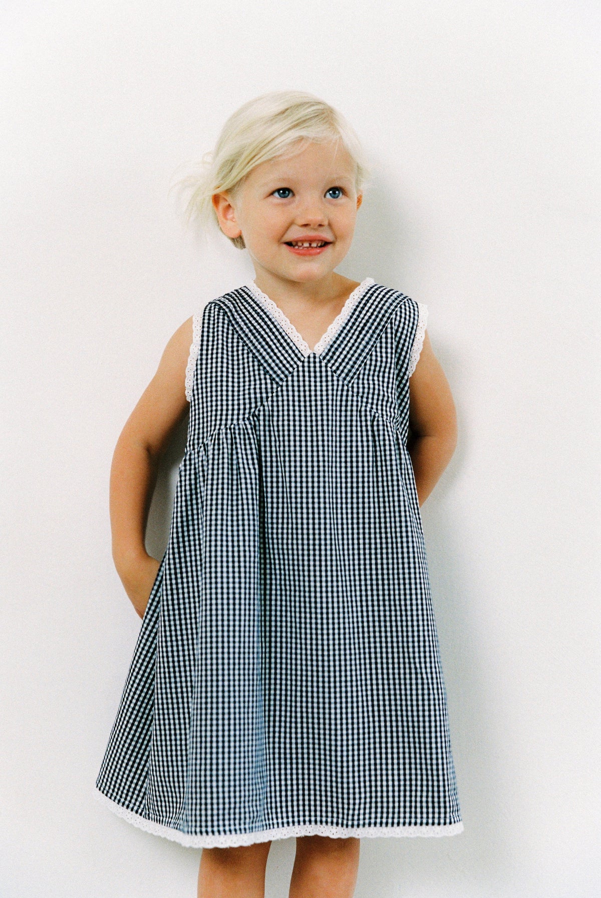 JNR Hunter Dress - Midnight Check