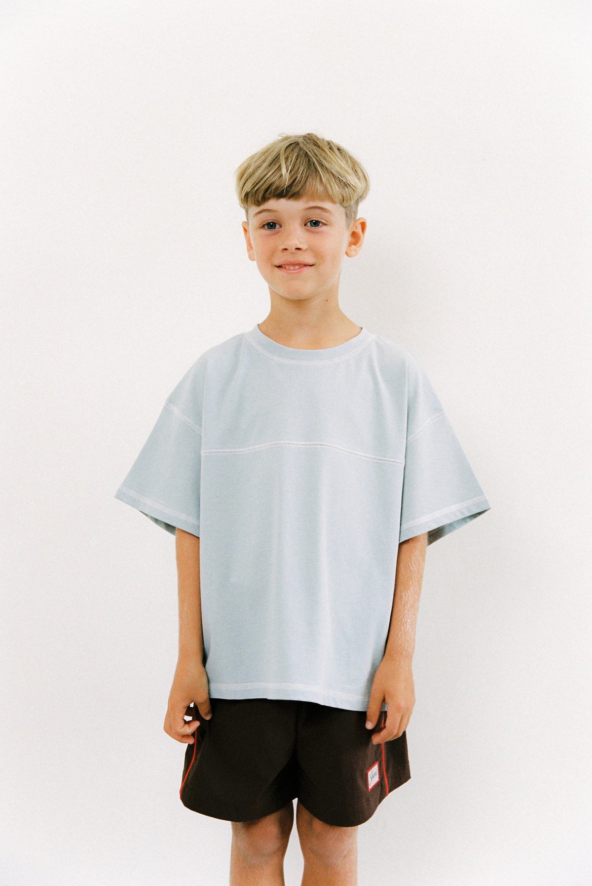 Theo Tee - Stone Blue
