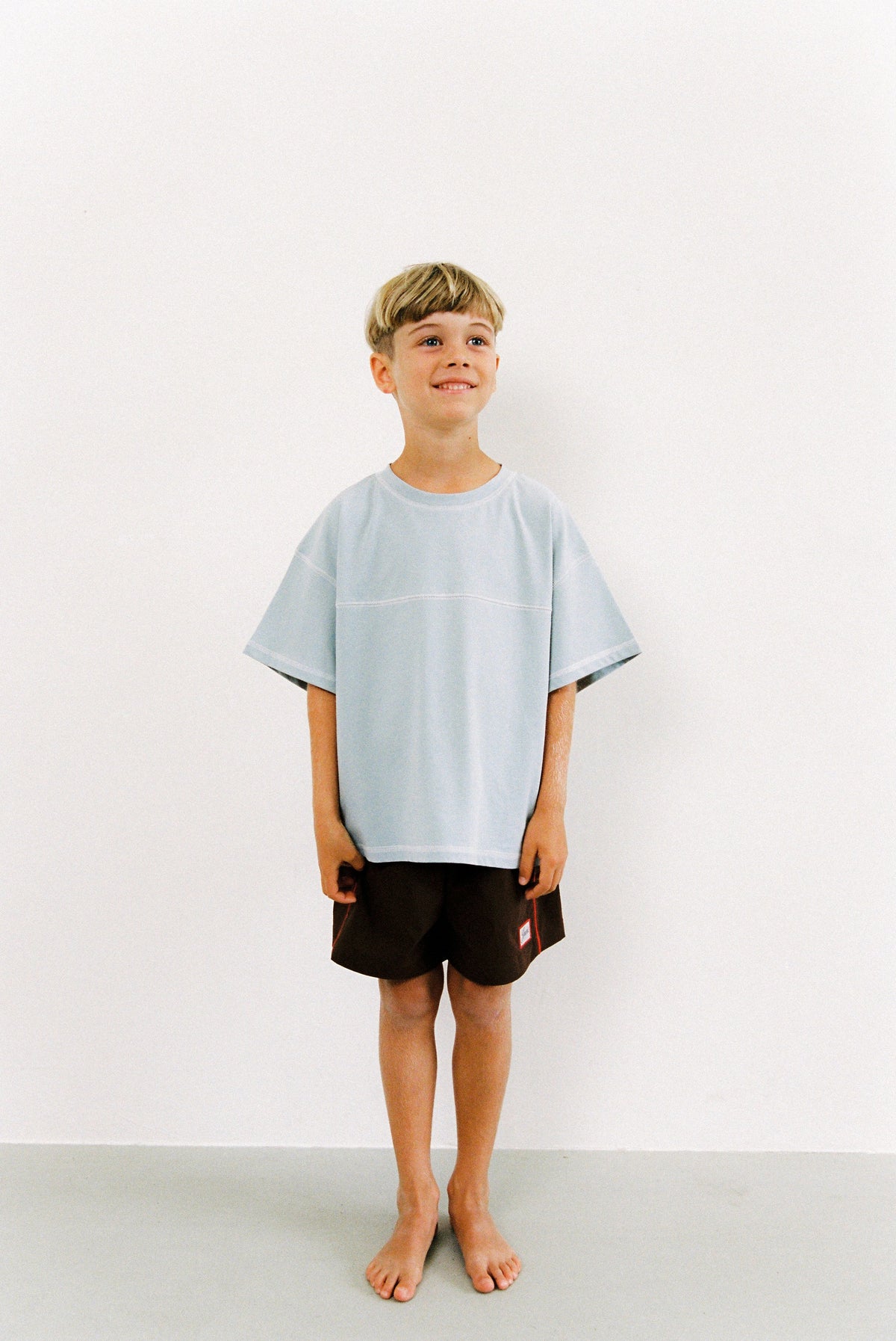 Theo Tee - Stone Blue