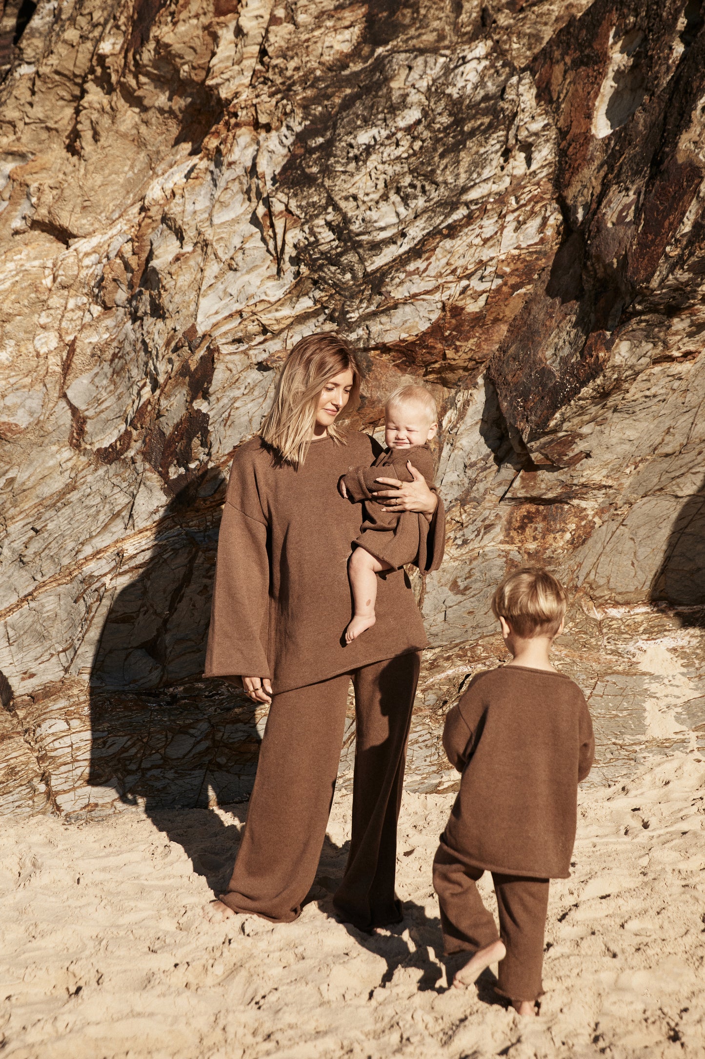 Relaxed Knit Pant - Mocha