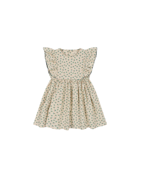 Kim Frill Dress - Fleur coloré – The Wholesome Store