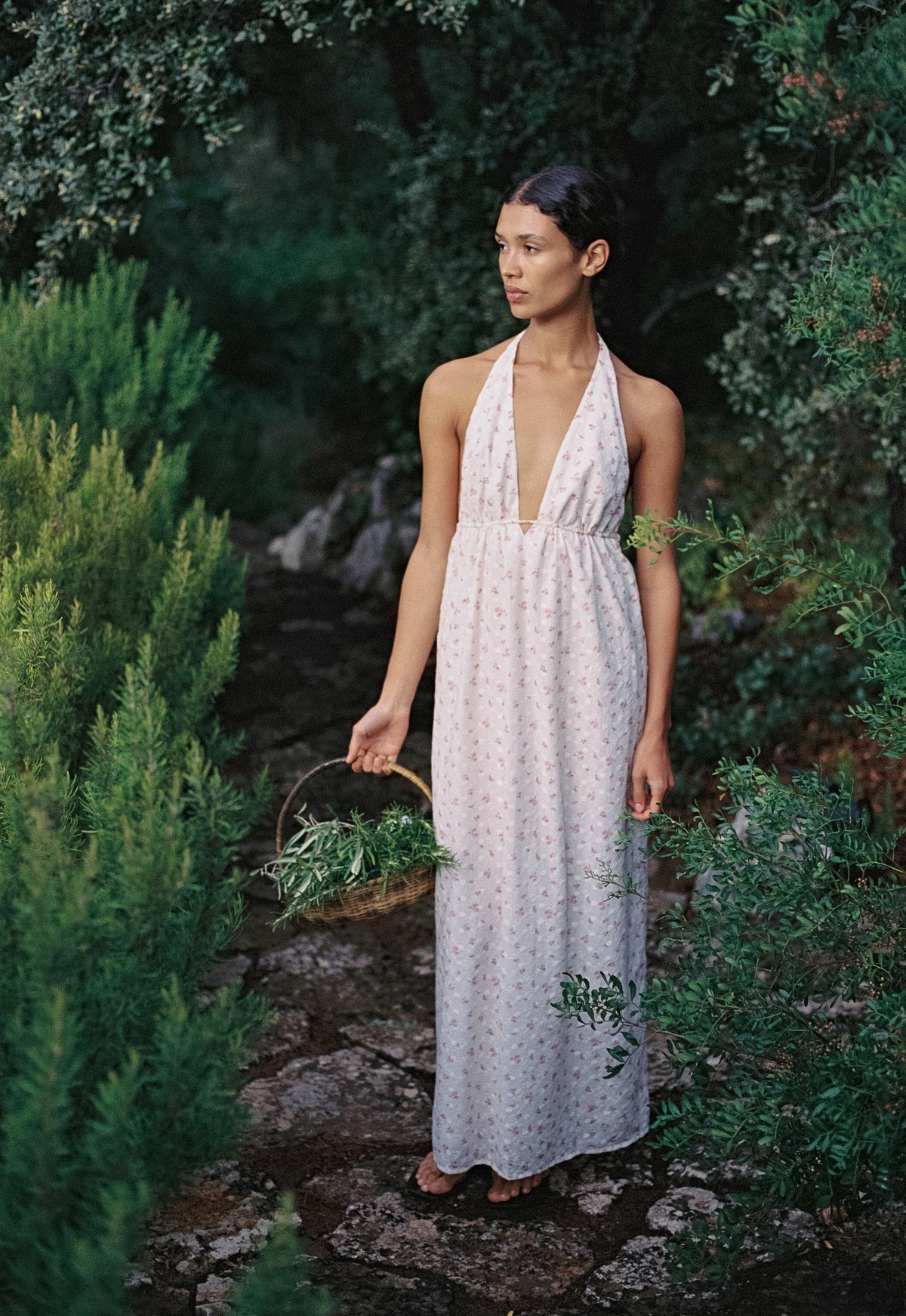 Fleur Halter Dress - Blossom