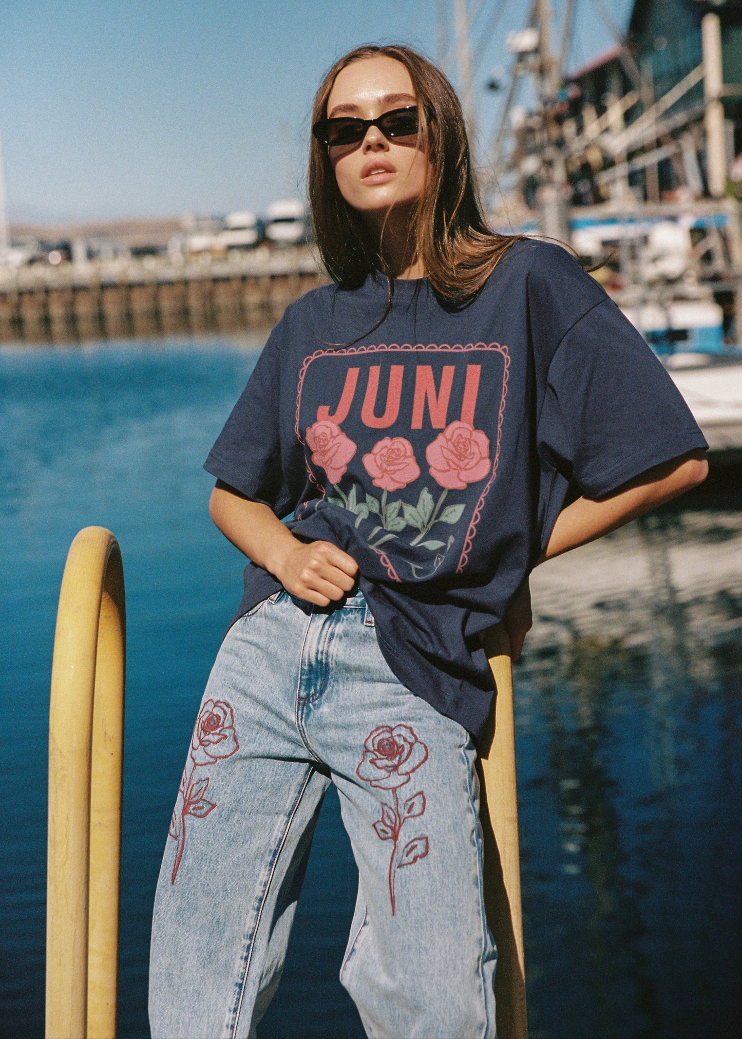 Taylor Jean - Rose Embroidery
