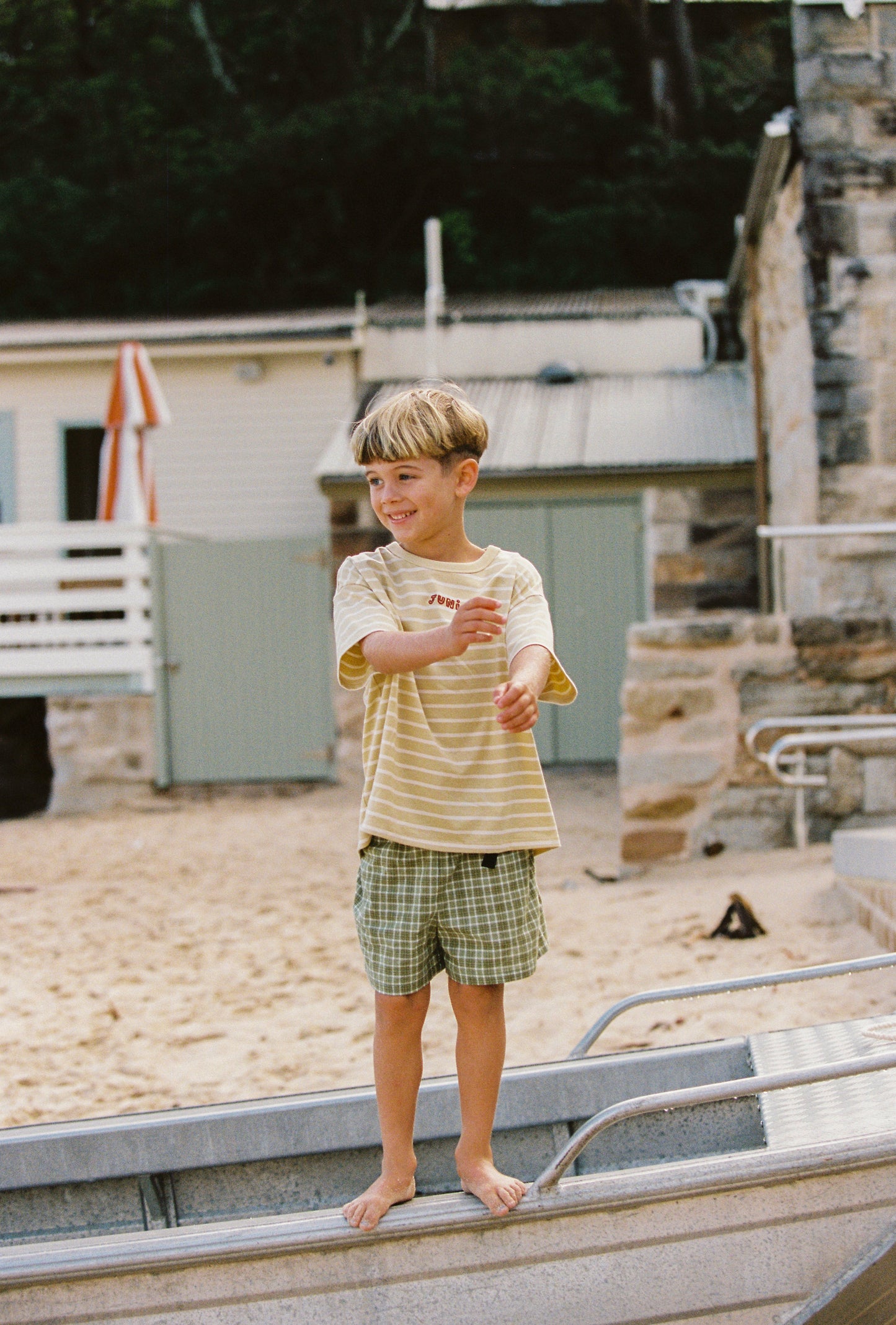 Banjo Short - Green Check