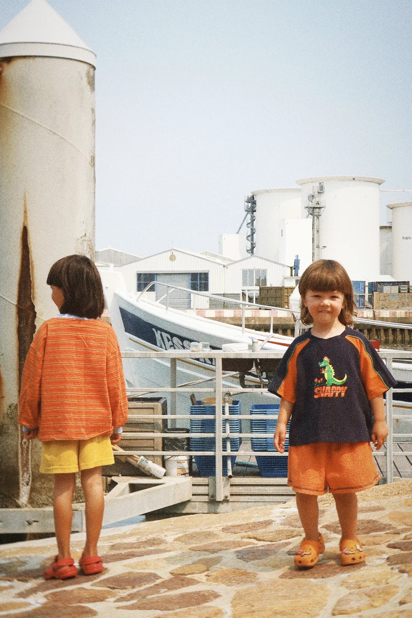 Lizzie Long Sleeve - Tangerine Dream