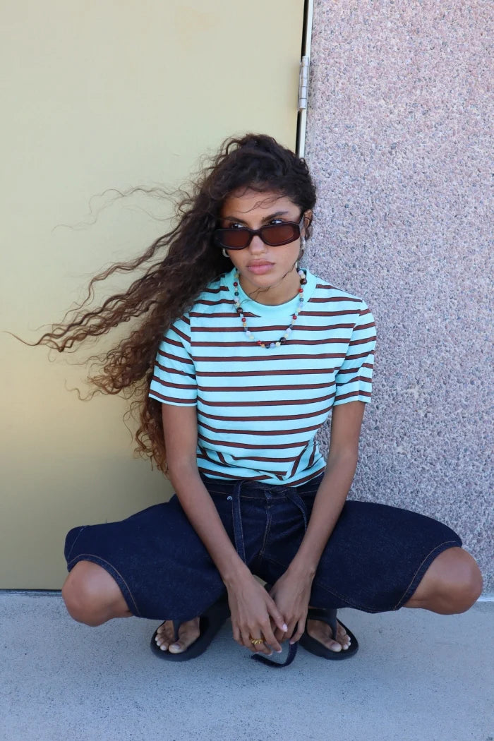 Suki Tee Turquoise