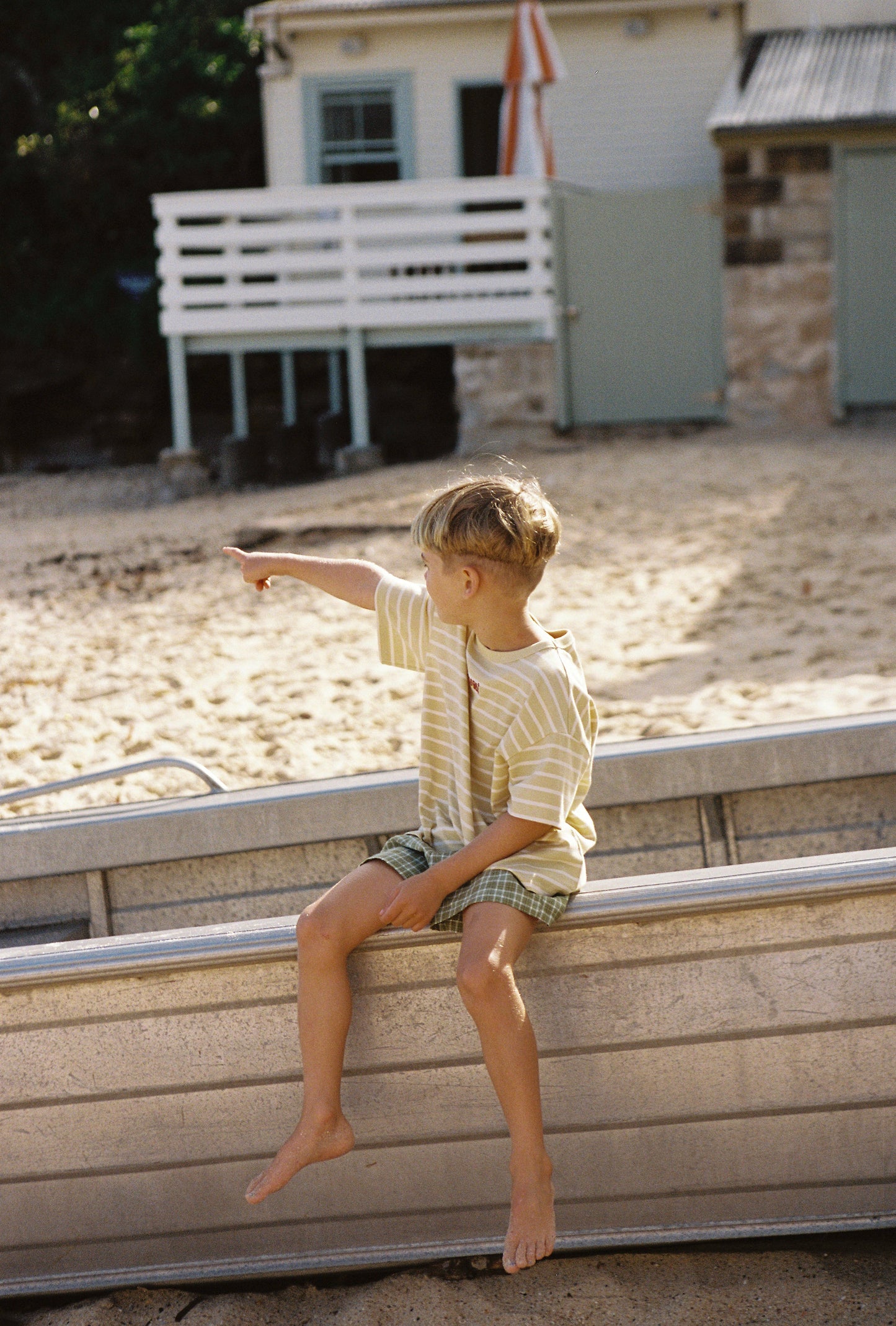 Banjo Short - Green Check