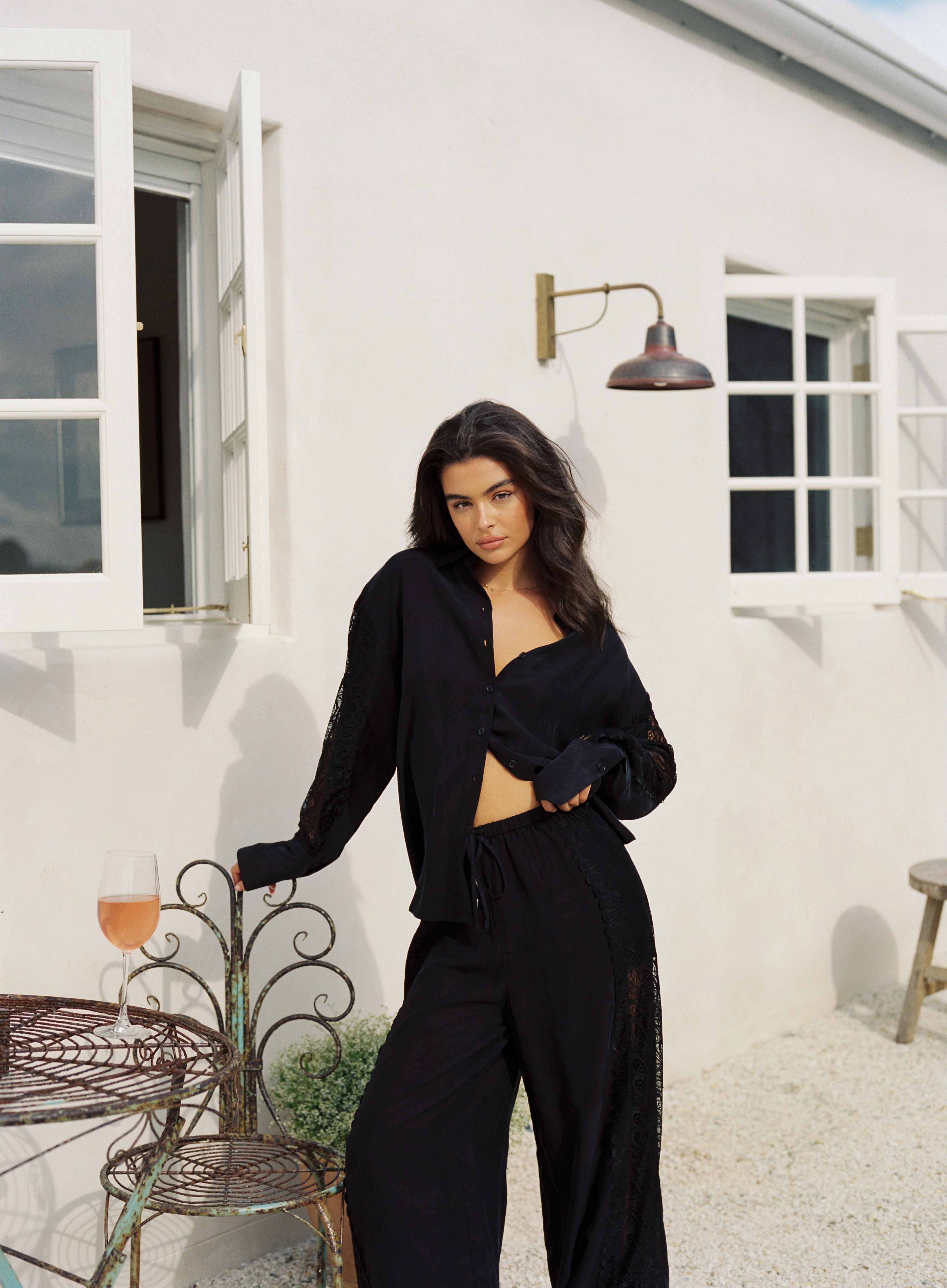 Cupro Lace Pants – The Wholesome Store