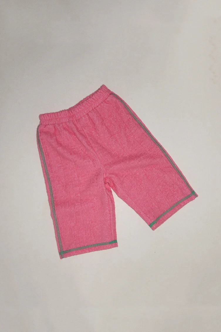 Terry Stitch Pants - Watermelon