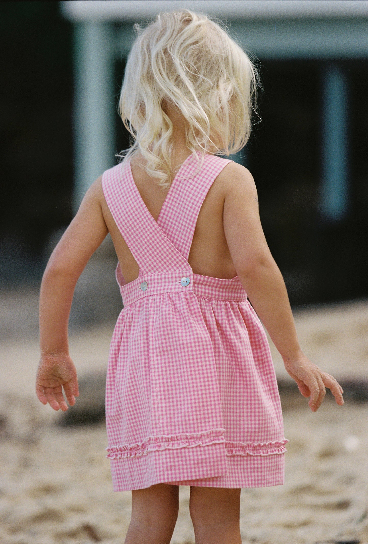 Coco Dress - Strawberry Gingham