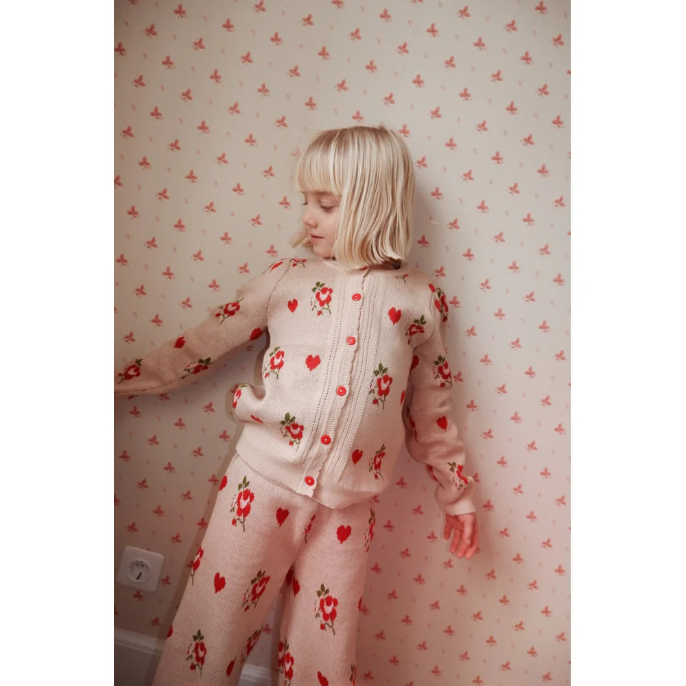 Amelia Cardigan - Soft Pink