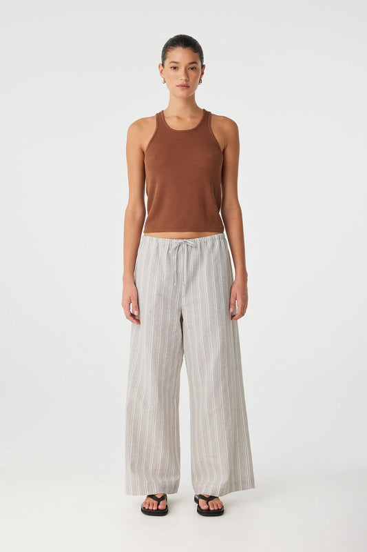 Ines Pant - Clay Stripe