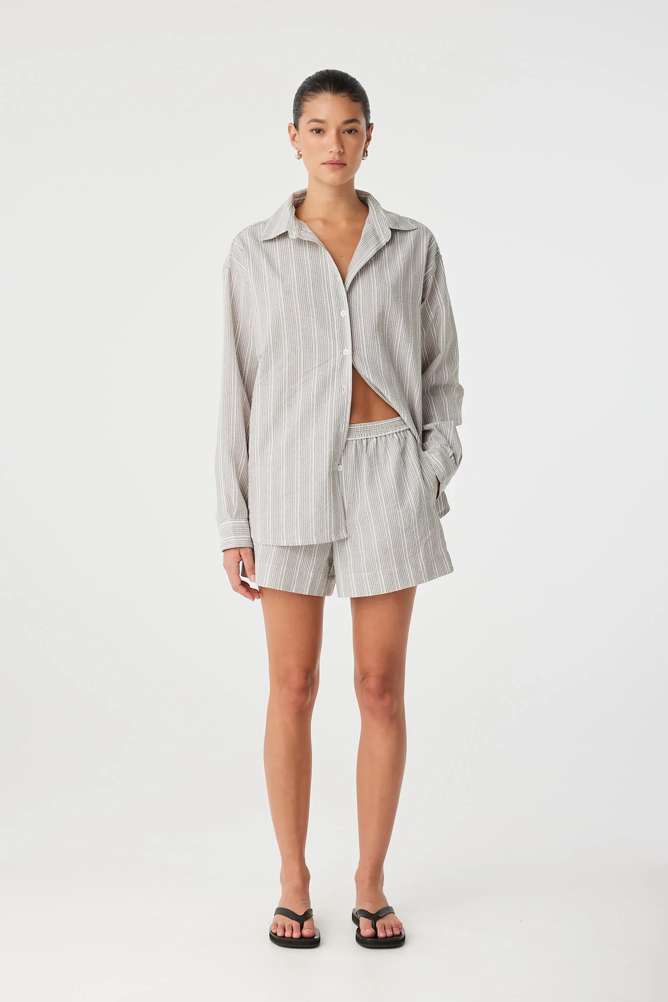 Ines Shirt - Clay Stripe