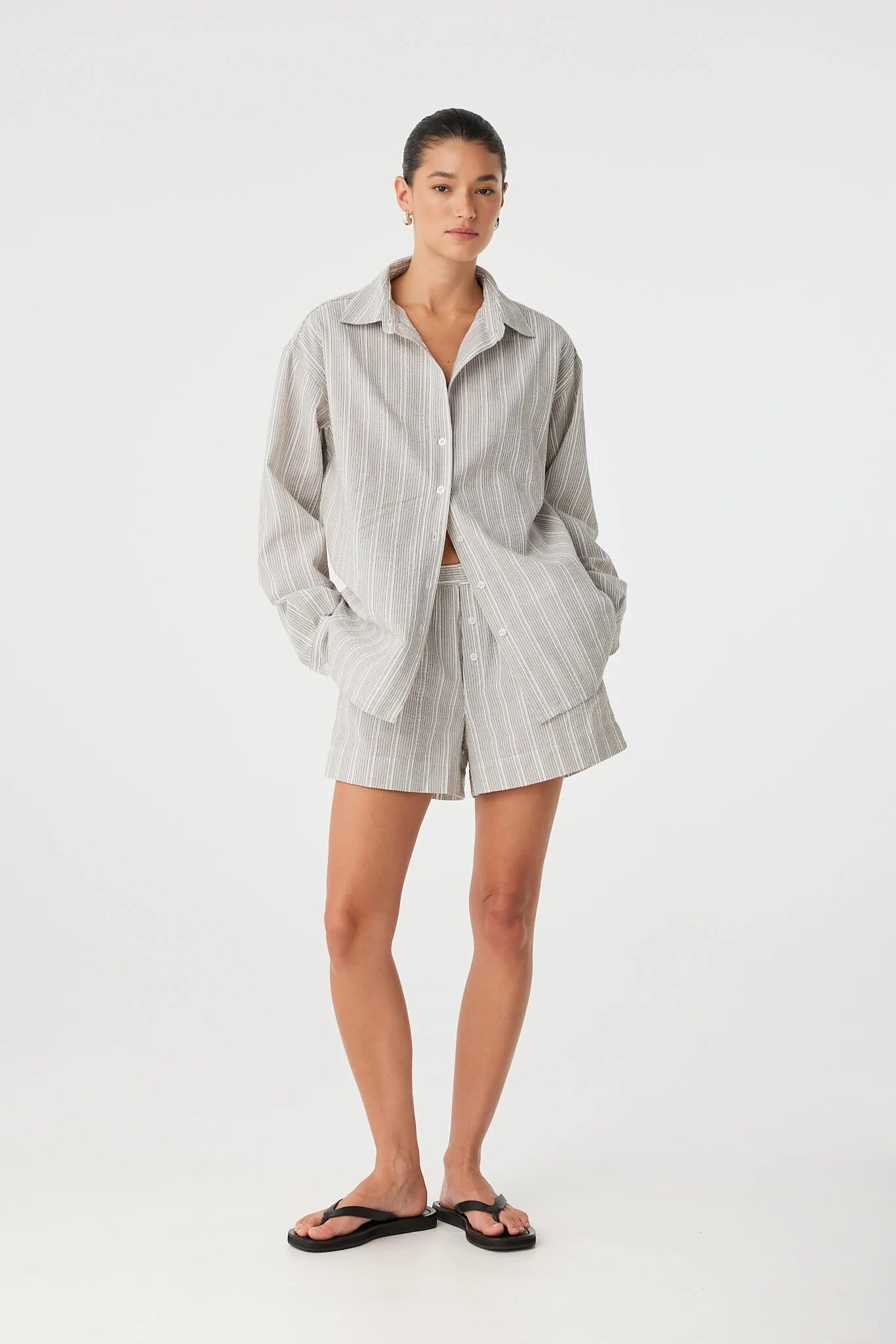 Ines Shirt - Clay Stripe
