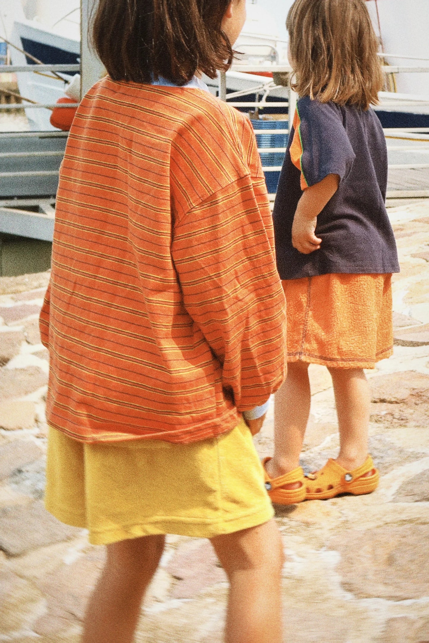 Lizzie Long Sleeve - Tangerine Dream