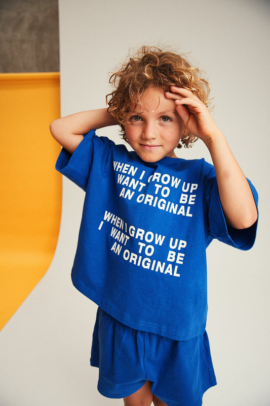 The Original Tee - Cobalt Blue