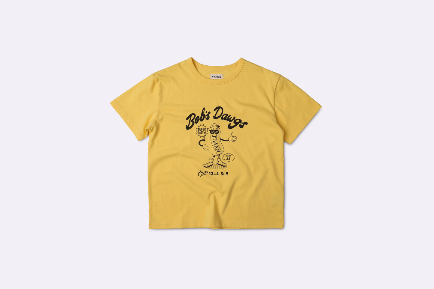 Bob's Dawgs Tee - yellow