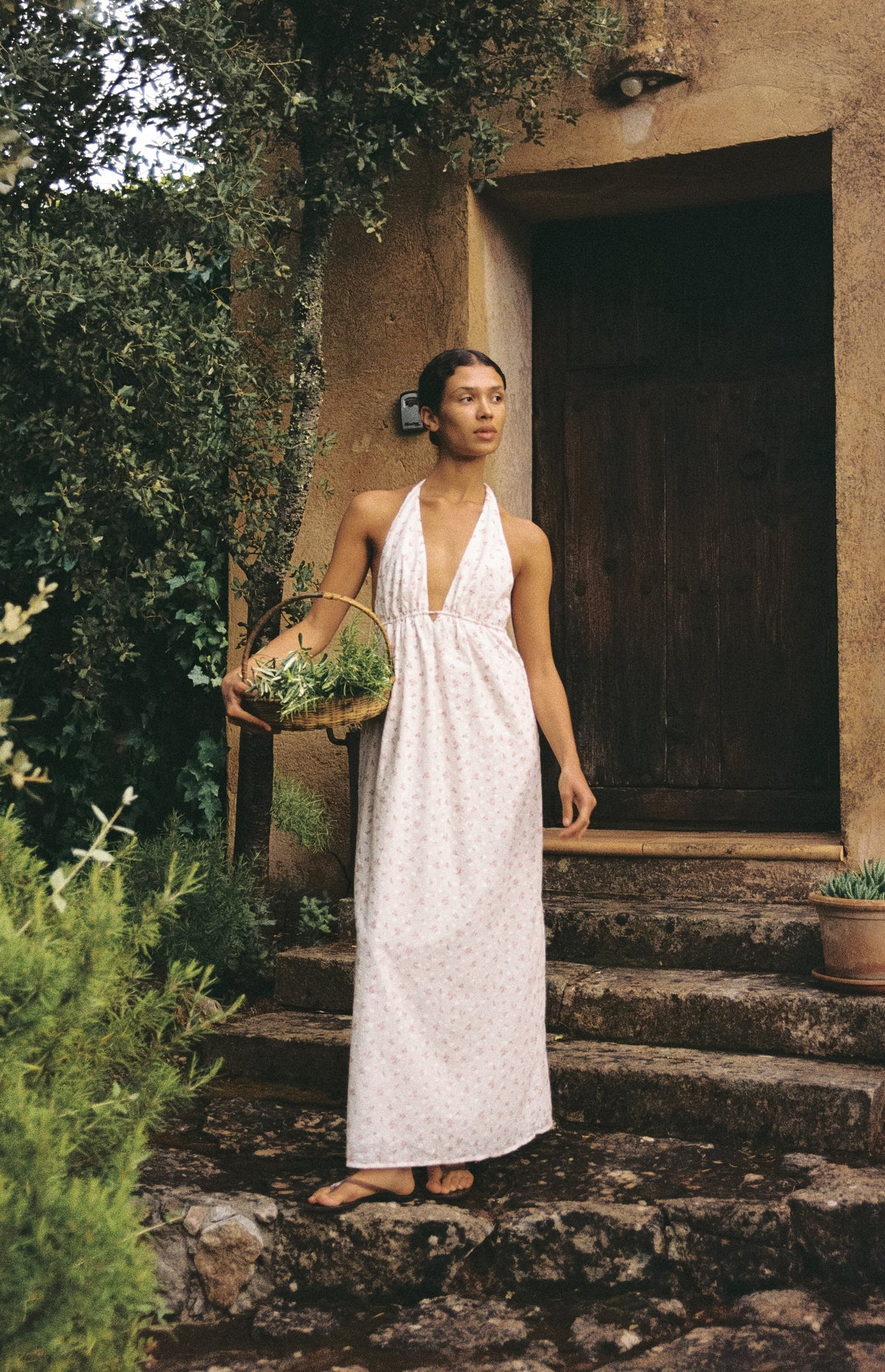 Fleur Halter Dress - Blossom
