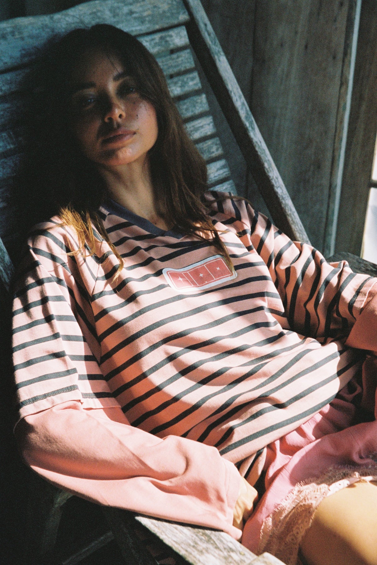 Double Trouble LS TEE