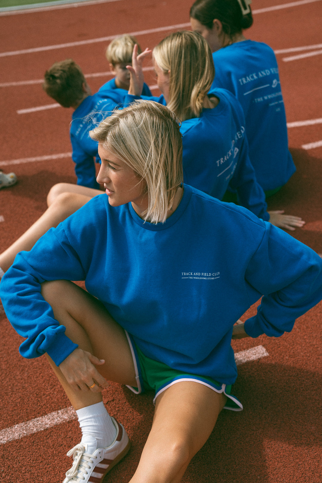Track and Field Sweater