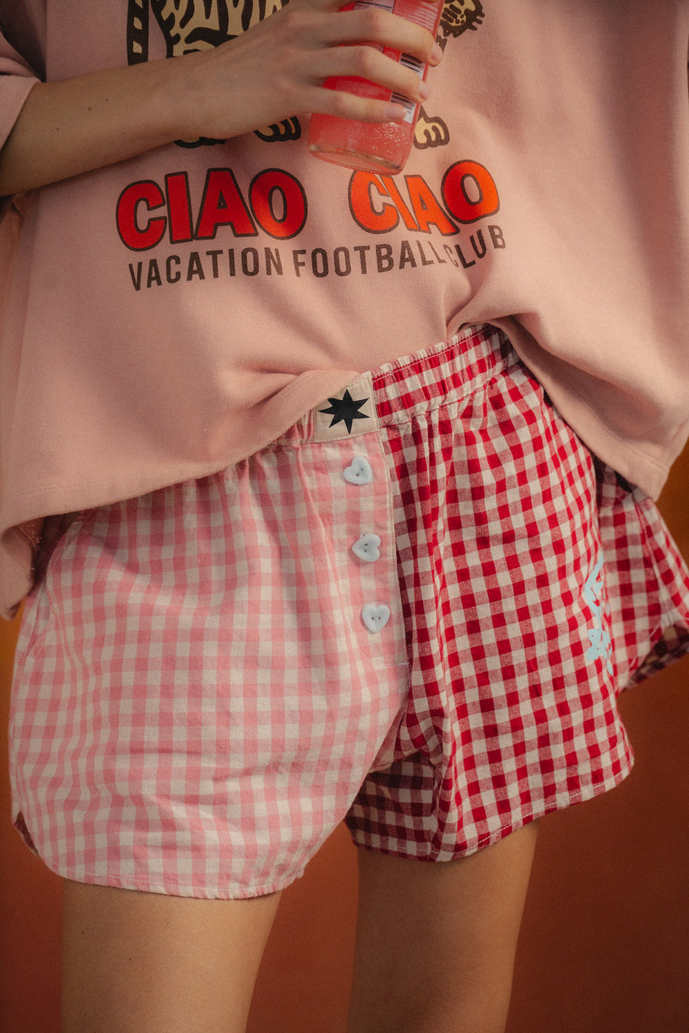 Bloom Check Boxer Short