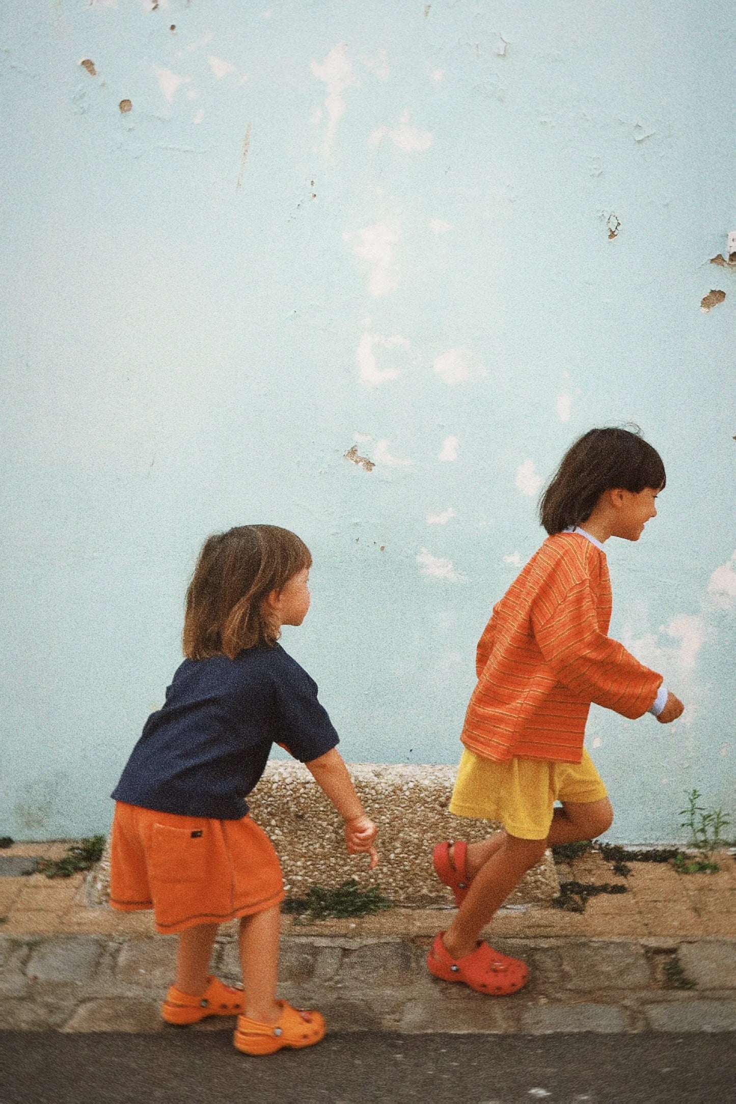 Lizzie Long Sleeve - Tangerine Dream