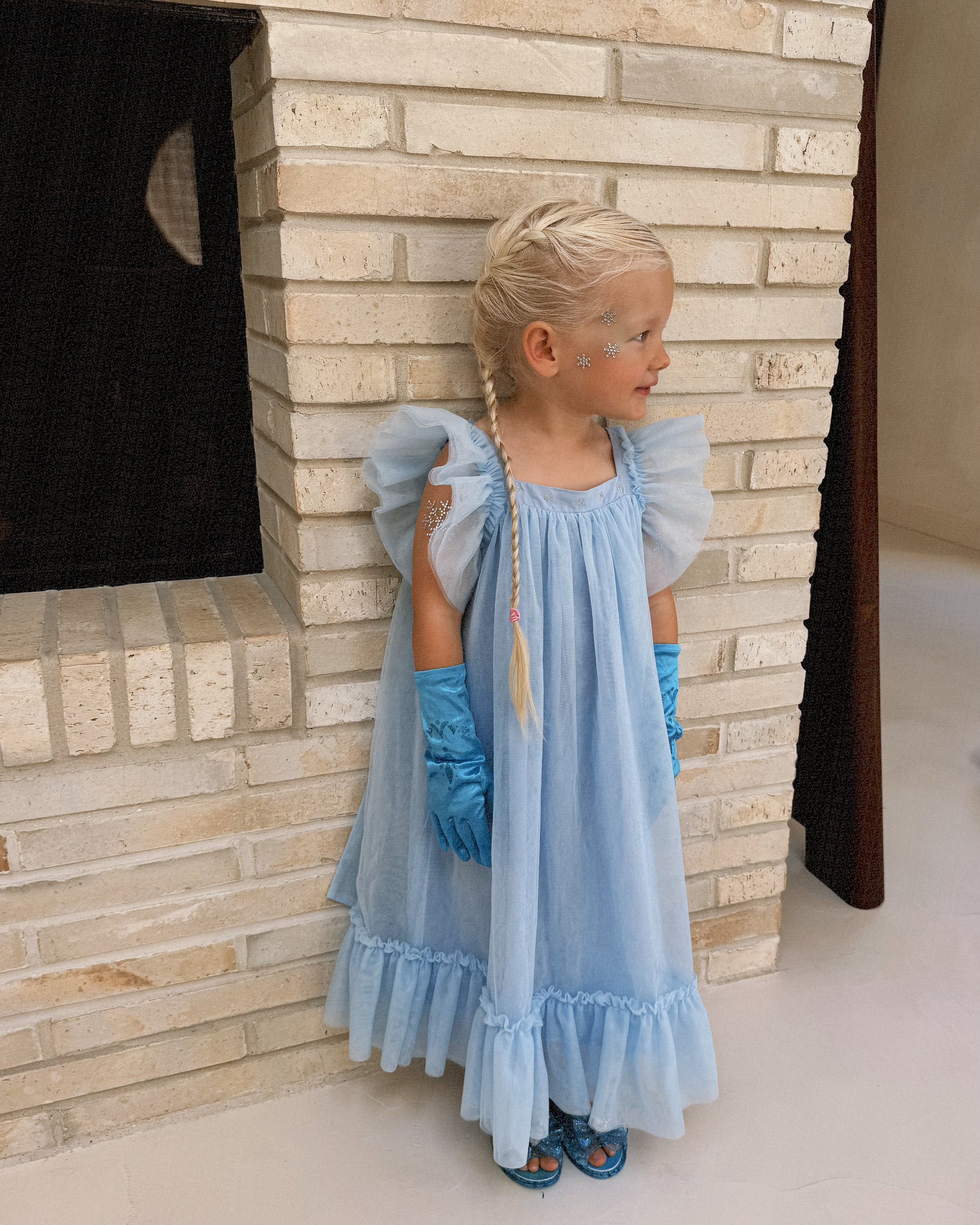 Zimi Tulle Dress - Ice Blue The Wholesome Store Zimi Tulle Dress - Ice Blue The Wholesome Store