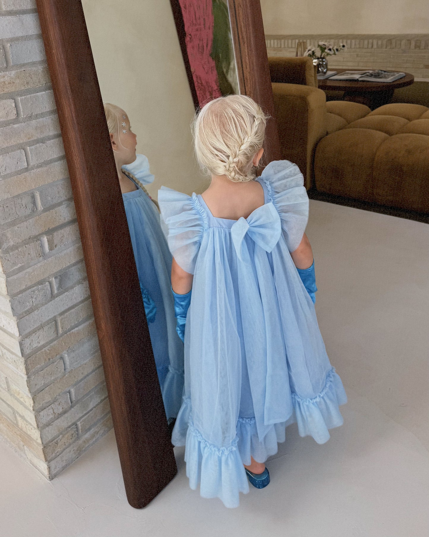 Zimi Tulle Dress - Ice Blue *Pre-Order