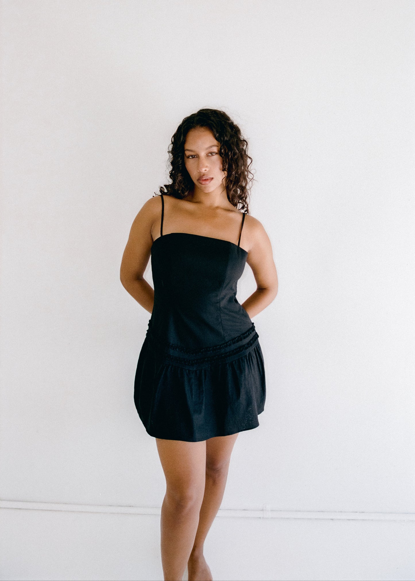 Maya Mini Dress - Black