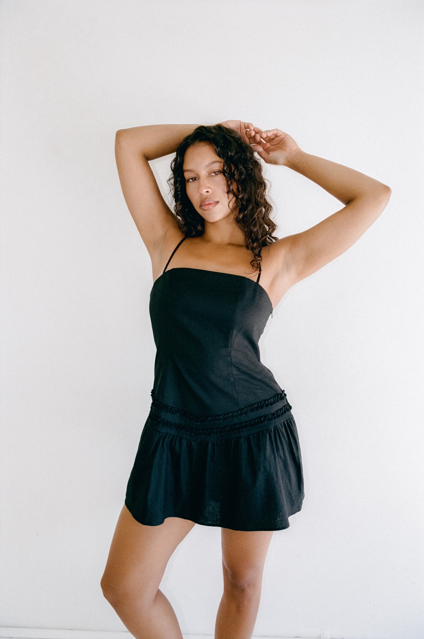 Maya Mini Dress - Black
