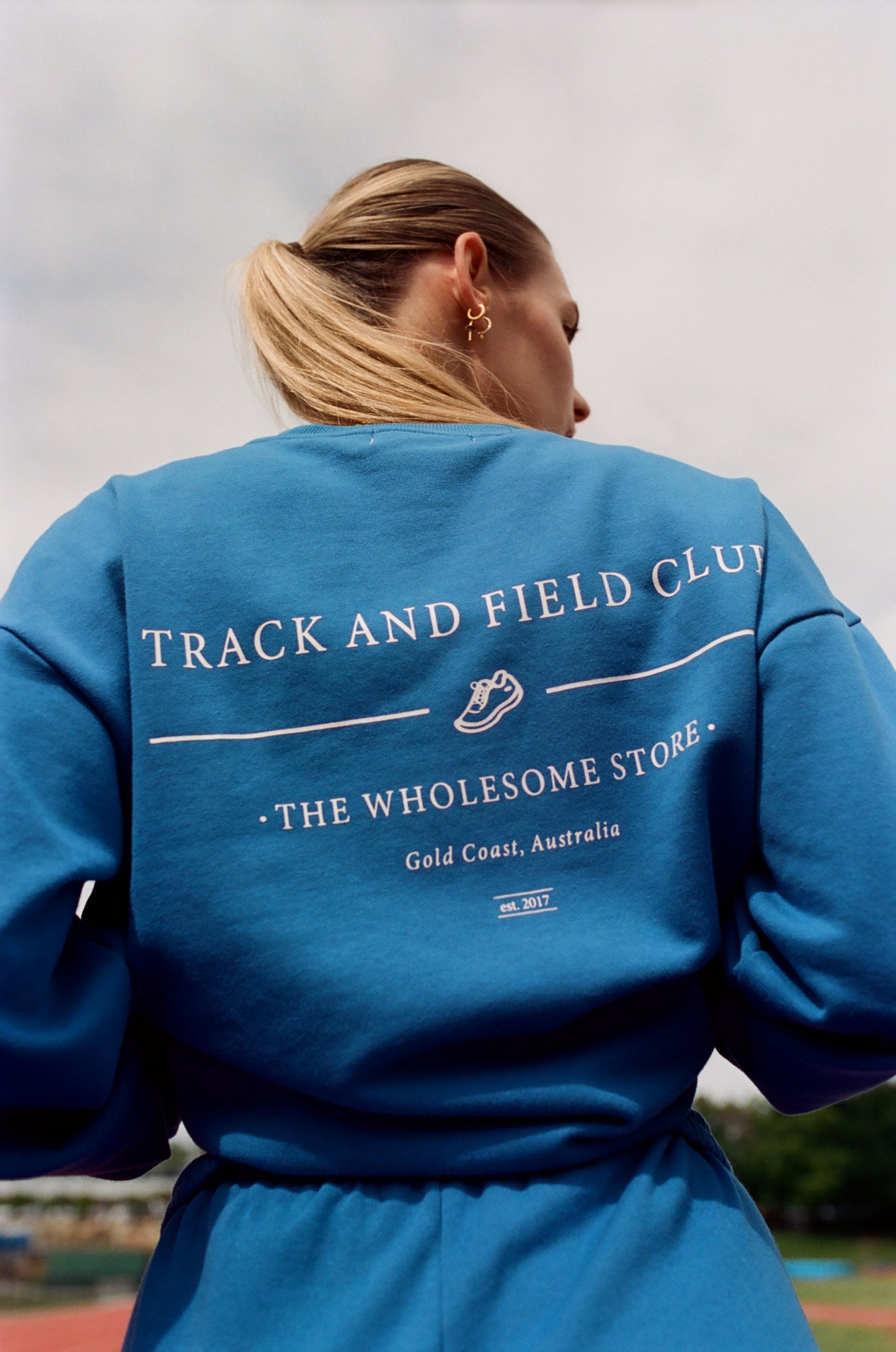 Track and Field Sweater