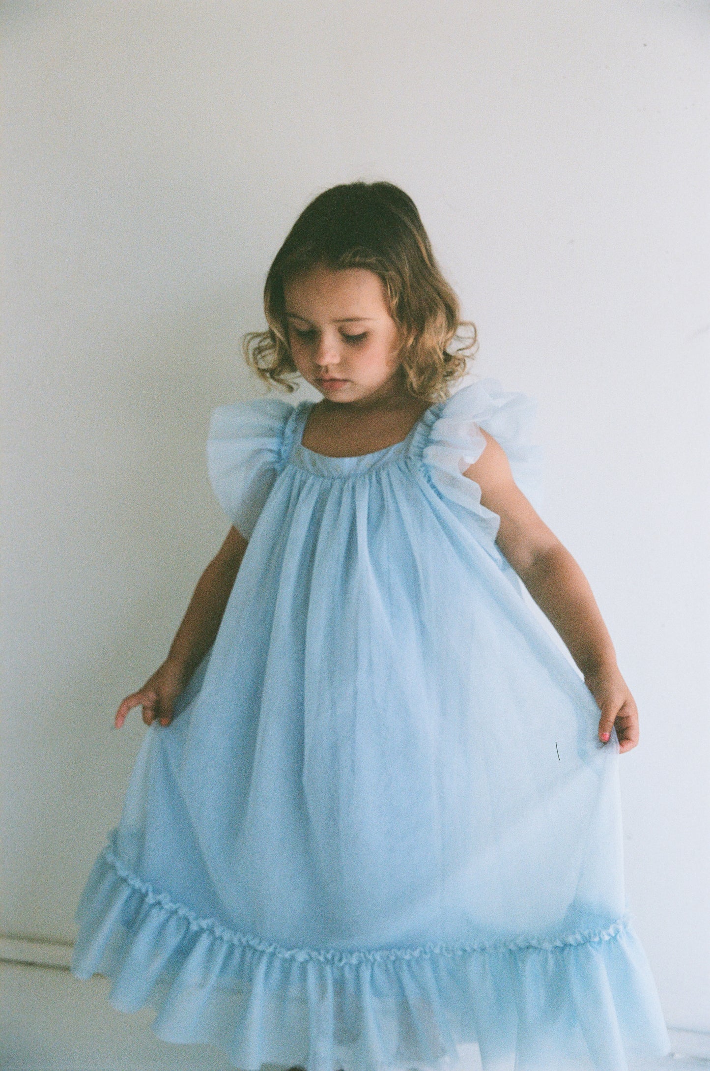 Zimi Tulle Dress - Ice Blue