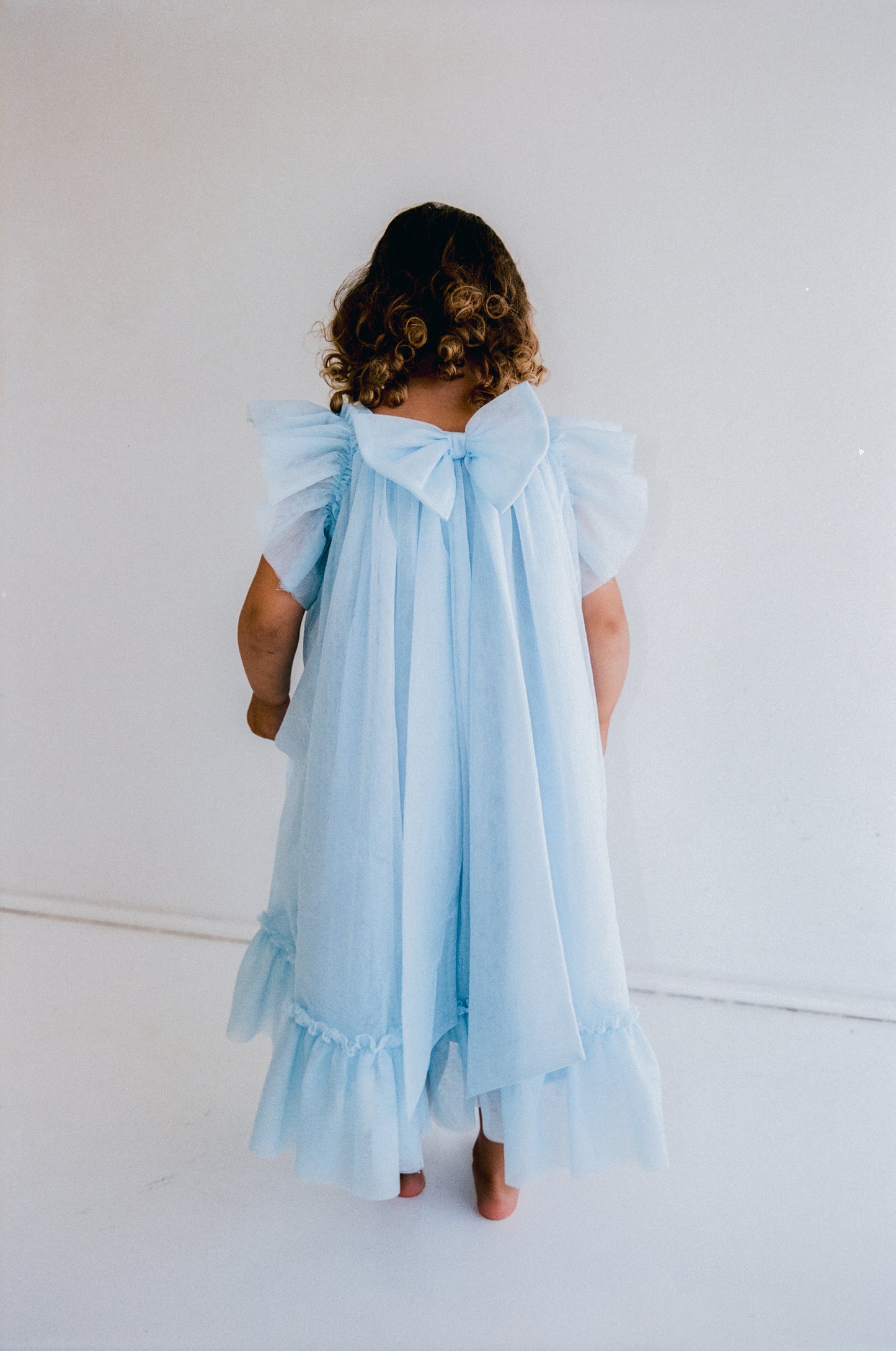 Zimi Tulle Dress - Ice Blue
