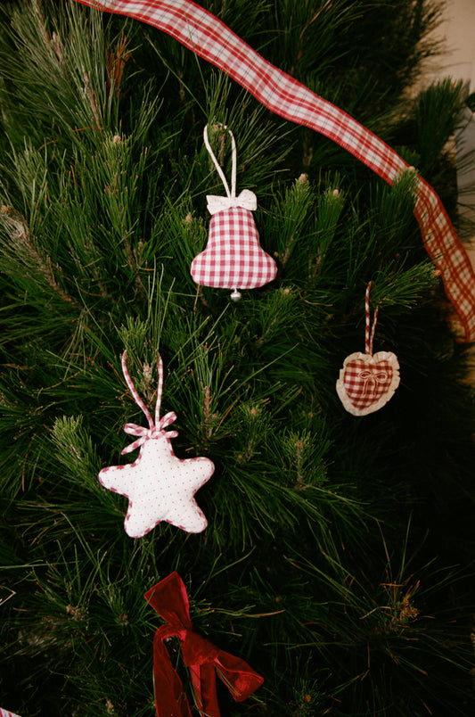 3 Pack Christmas Ornaments - Plum *Pre-Order