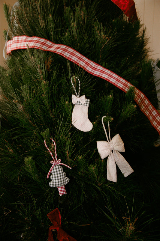 3 Pack Christmas Ornaments - Pine *Pre-Order