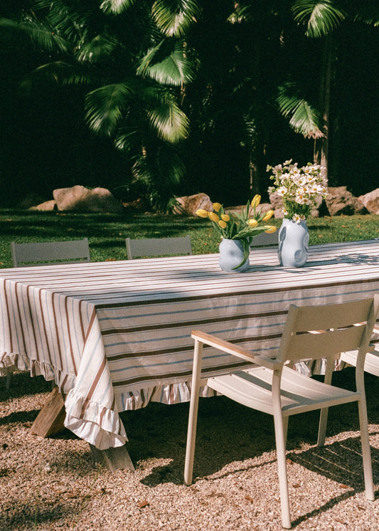 Palma Stripe Tablecloth