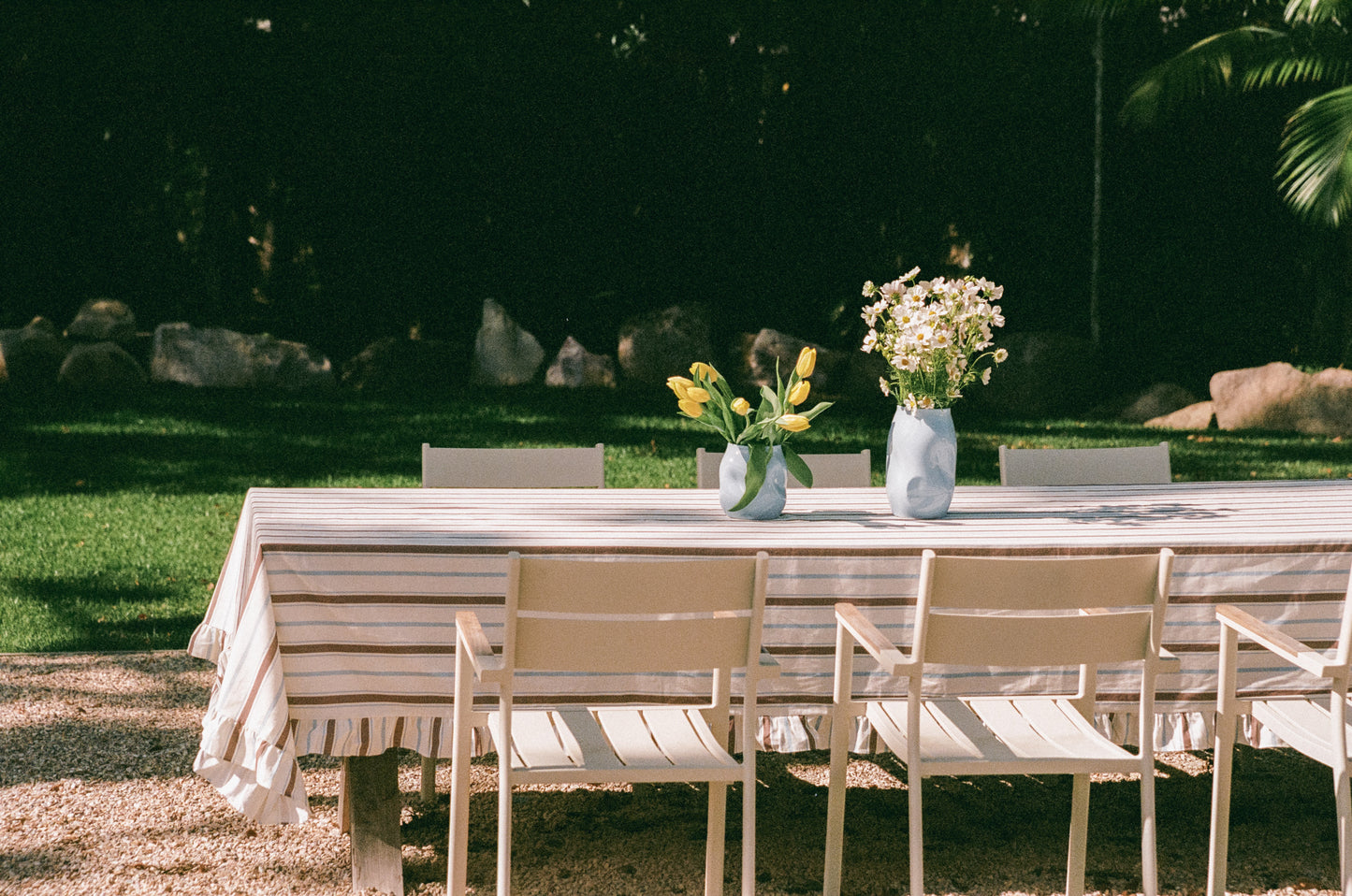 Palma Stripe Tablecloth
