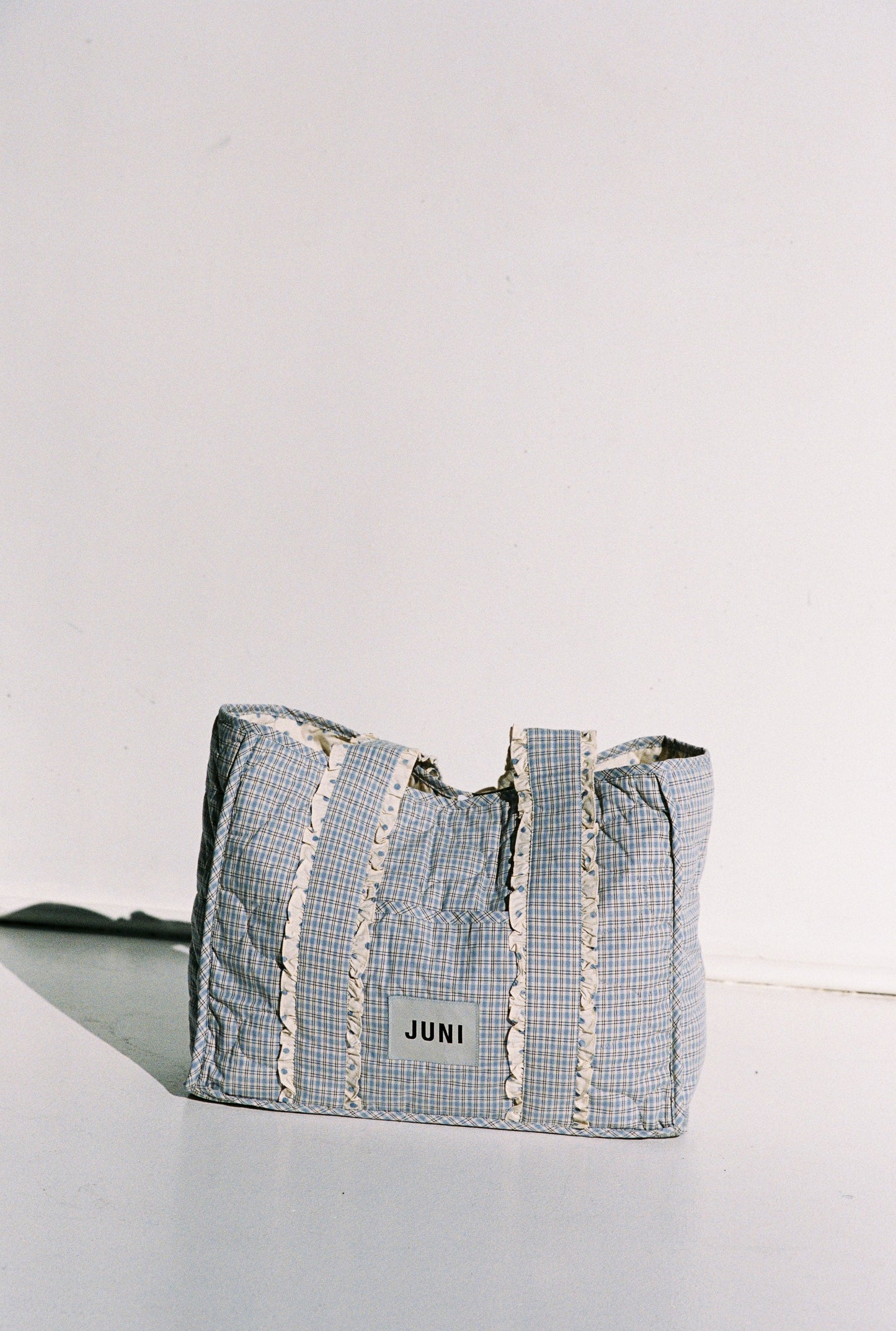 The Everything Bag - Blue Check