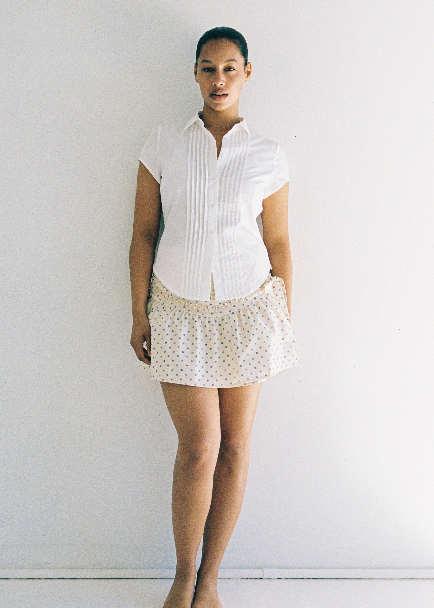 Annika Mini Skirt - Polka Dot