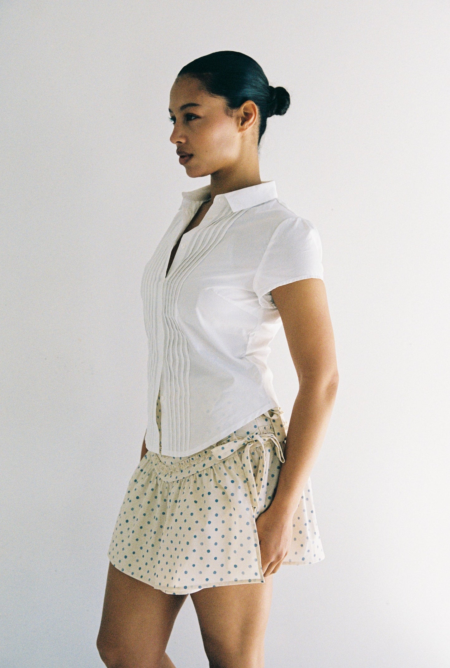 Annika Mini Skirt - Polka Dot